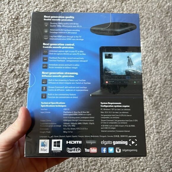 NEW Elgato Game Capture HD60 - Picture 2 of 2